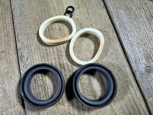Racing Bros F35 35 mm Lycan Kit Limpiaparabrisas Vintage MTB Bicicleta de Montaña Sellos NUEVO - Imagen 9 de 9