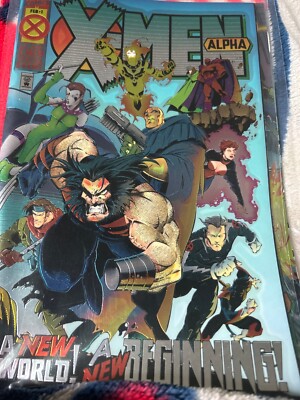 X-Men: Alpha #1 (Marvel Comics February 1995)