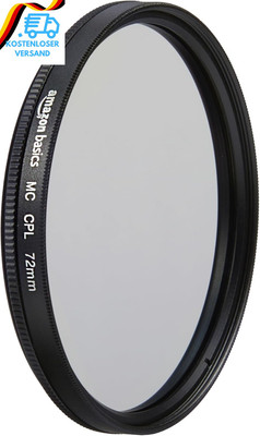 Amazon Basics 72 Mm Circular Polarisations-Schutzfilter Für Tiefere Farben, Redu