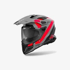 CASCO INTEGRALE AIROH COMMANDER 2 MAVICK ARANCIONE GRIGIO NERO OPACO TAGLIA S