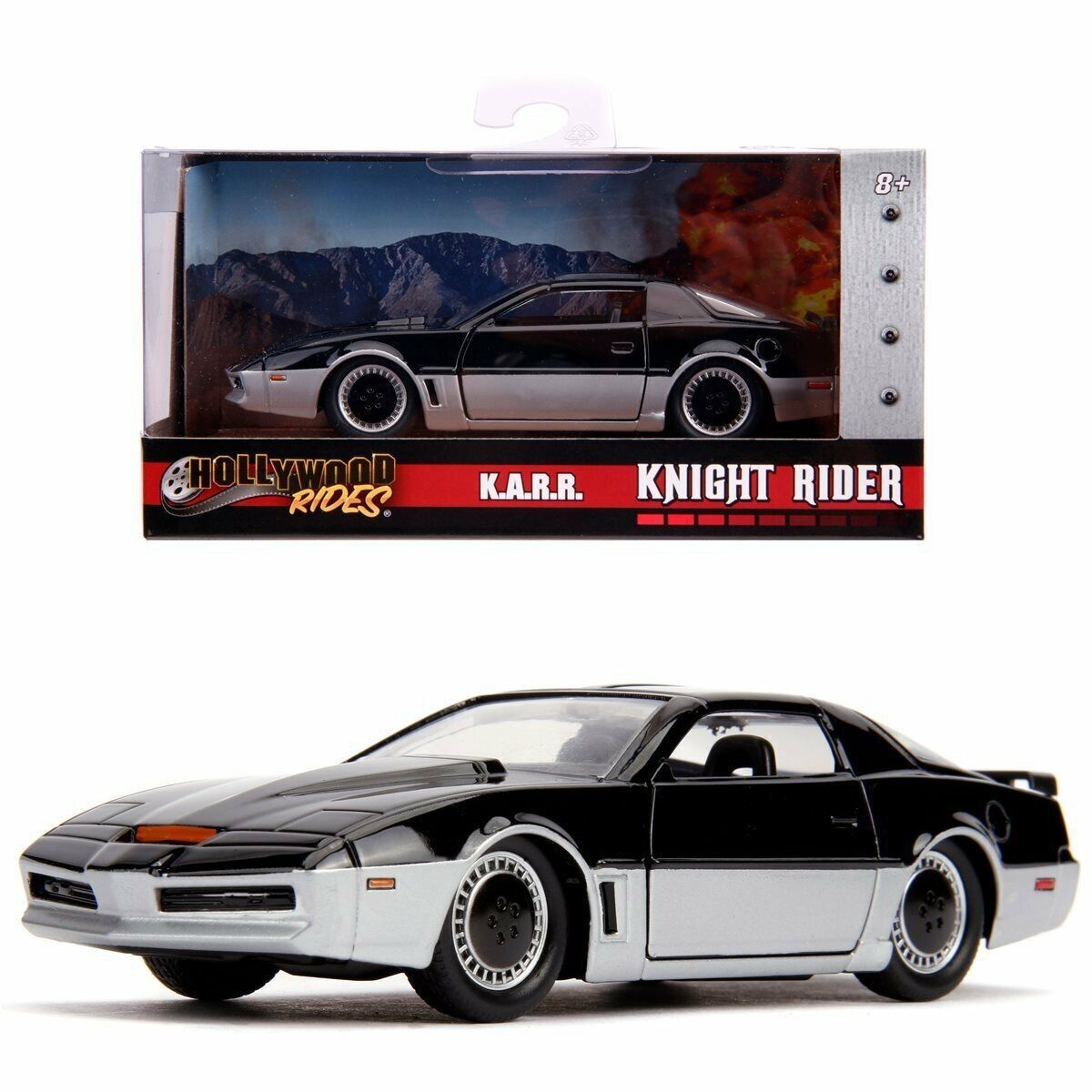 Knight Rider K.A.R.R. Pontiac Firebird Trans Am Diecast Car Jada