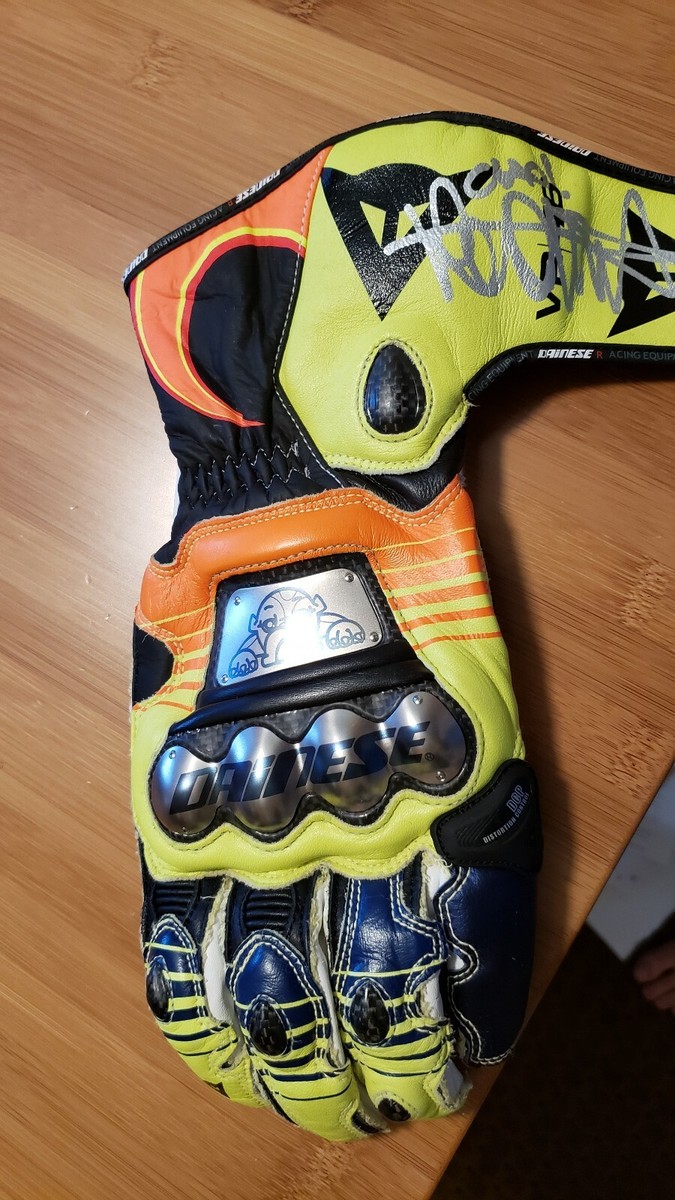 Valentino Rossi Autographed Dainese Glove | eBay