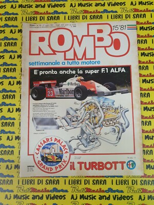 Rivista ROMBO settimanale anno 1 n.15 27 luglio 1981 MAURO BALDI (AM3)