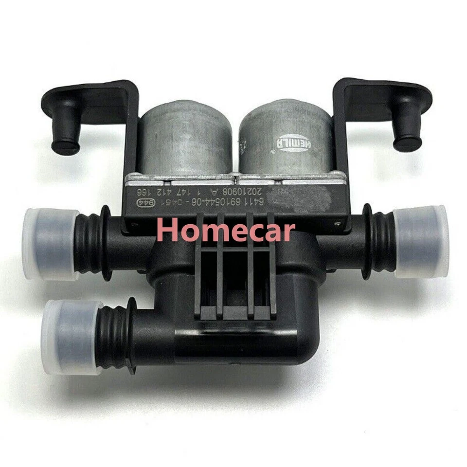 Heater Control Water Valve For 03-17 BMW E53 E70 E71 E7 F15 X5 X6 # 64116910544 - Image 3 of 4