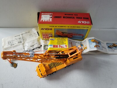 Shinsei Mini Power Lowboy mechanischer LKW-Kran Nr. 4102