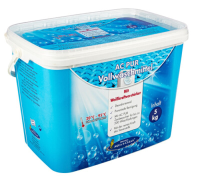 AC PUR Vollwaschmittel mit Farb-& Faserschutz und Weisskraftverstärker 5kg