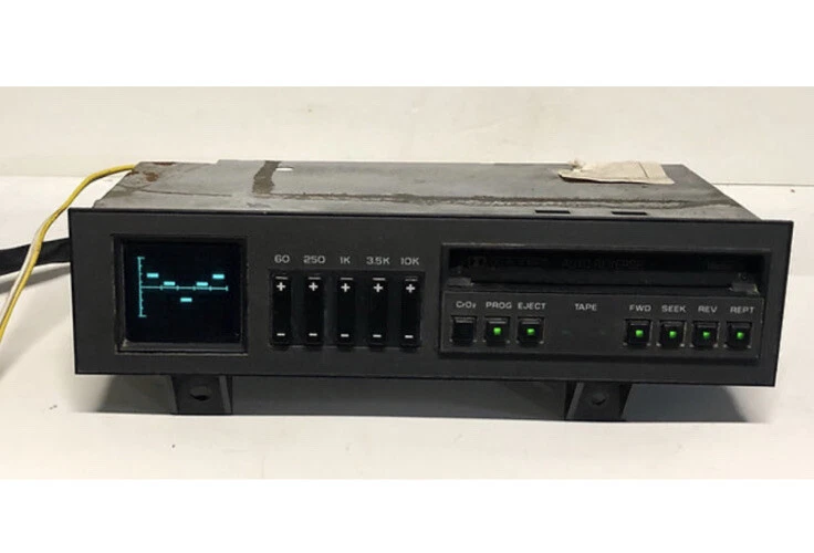 88-94 Chevy GMC equalizador de fábrica cassete suburbano Silverado Tahoe preto BOTÃO - Imagem 4 de 4