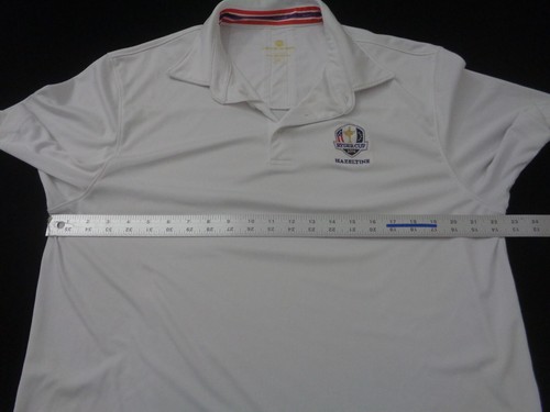 Polo Level Wear Uomo Large Ryder Cup Nocciola 2016 Golf - Foto 6 di 9