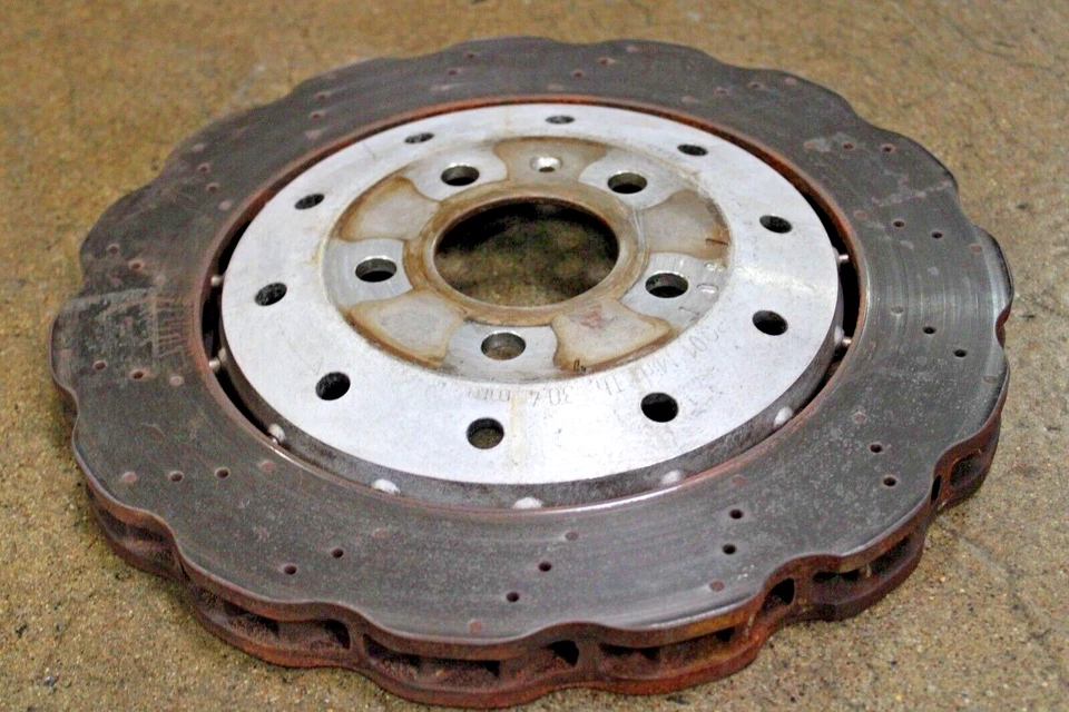 Lamborghini Huracan, LP580, Rear Brake Rotor, Steel, Used, P/N 4S0615601B - Image 3 of 4