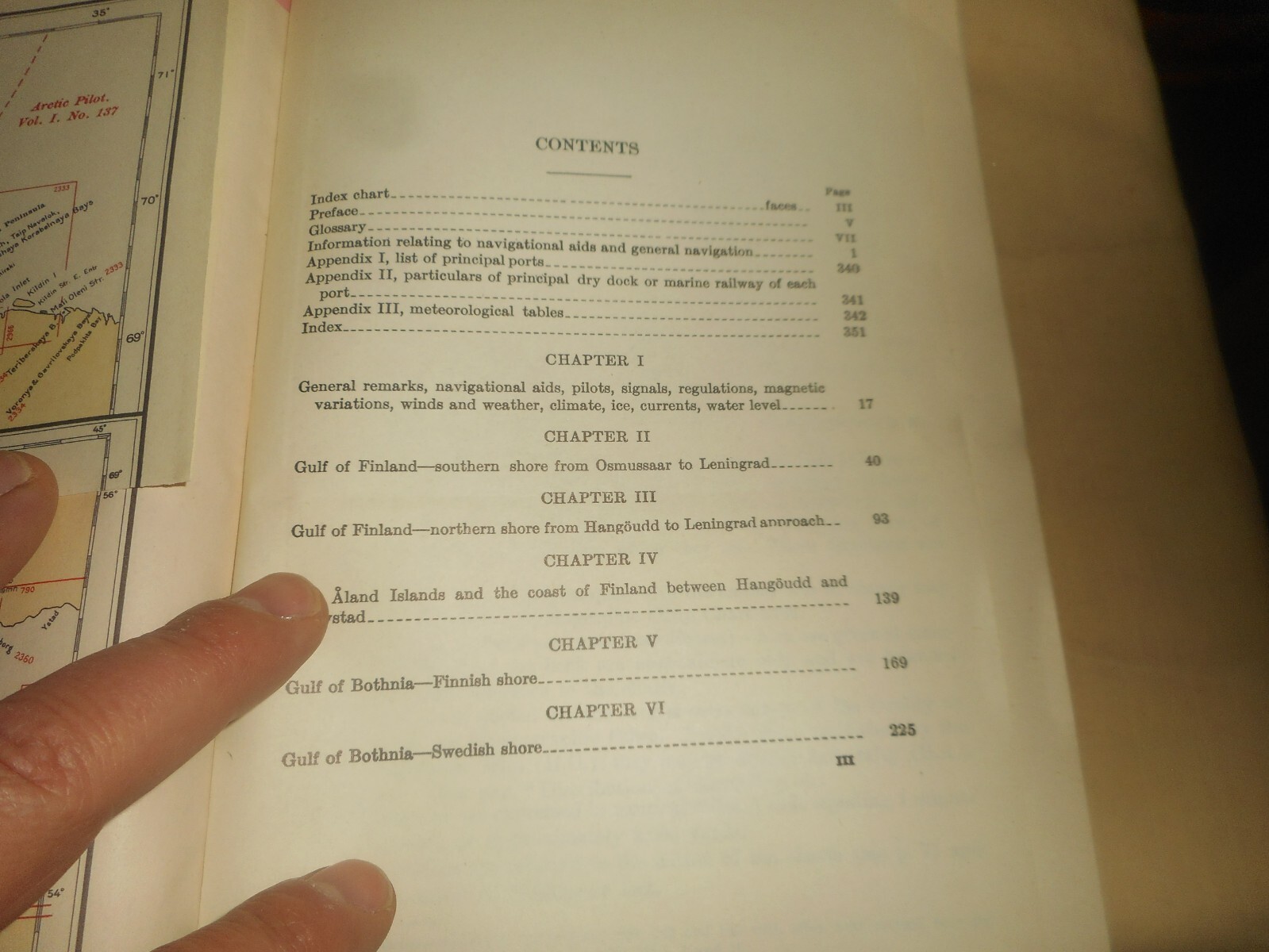 SAILING DIRECTIONS for the BALTIC Vol. 3 U.S. NAVY Hydrographic Office 1934 Book