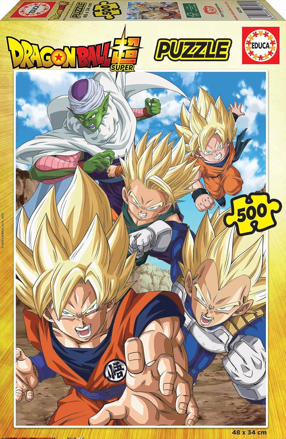 Пазл Educa Erase-500 Dragon Ball разноцветный 18216 6490₽