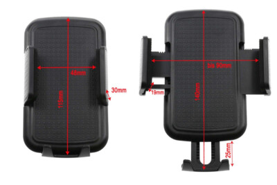 Smartphone Universal Handy Halteschale komp. HR-Imotion Richter HR-GRIP 4Krallen