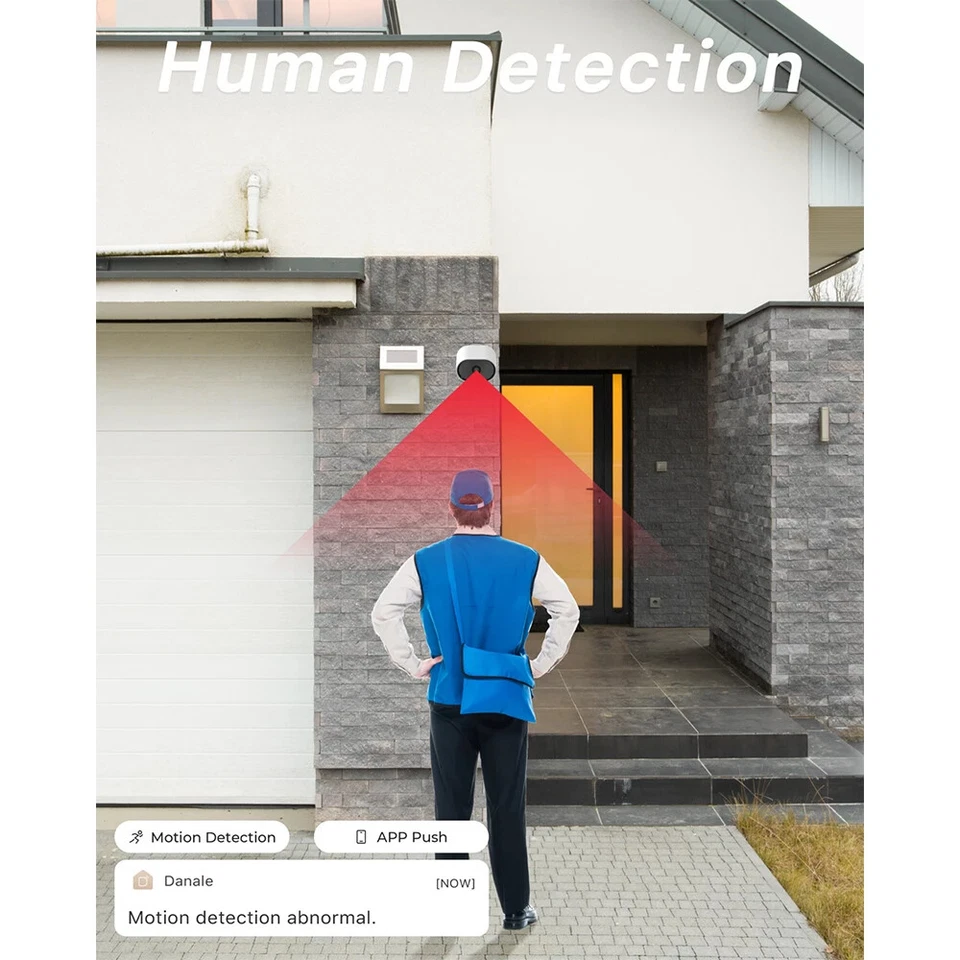 Anran K08A2819 Smart Wired Security Camera AHD DVR Kit - 8Ch DVR, 8 Cameras - Image 3 of 4