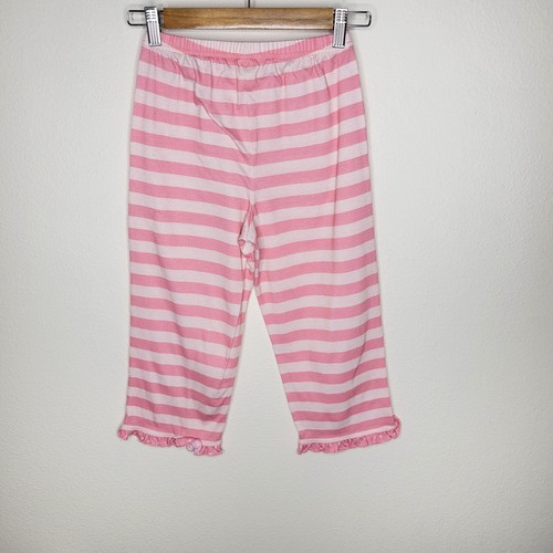 Matilda Jane Pillow Fight Pajamas PJ Set Pink Floral Striped Girls Size 10 #3206 - Picture 10 of 11