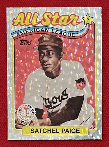 2024 Topps Serie 2 Baseball Umhängetasche Paige 89ASB-45 Silver Crackle Foil All Star