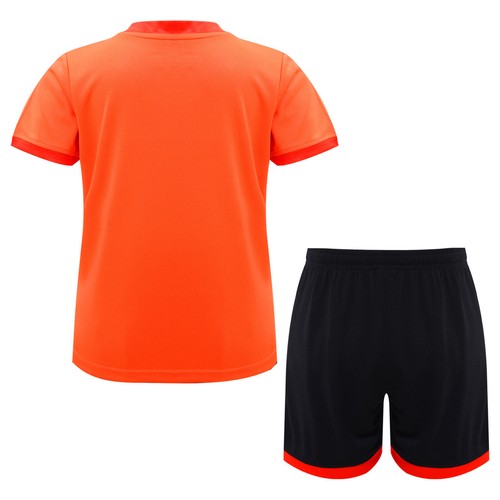 Kids Boys Outfits Football Sports Set Suit Uniform Ping Pong T-shirt Jersey - Picture 21 of 53