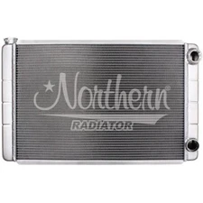 Northern Radiator Race Pro Radiator - 31 x 19 GM Double Pass With Threaded Inlet