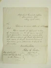 CIVIL WAR 45TH ILLINOIS  COLONEL PROMOTION LETTER KIA VICKSBURG