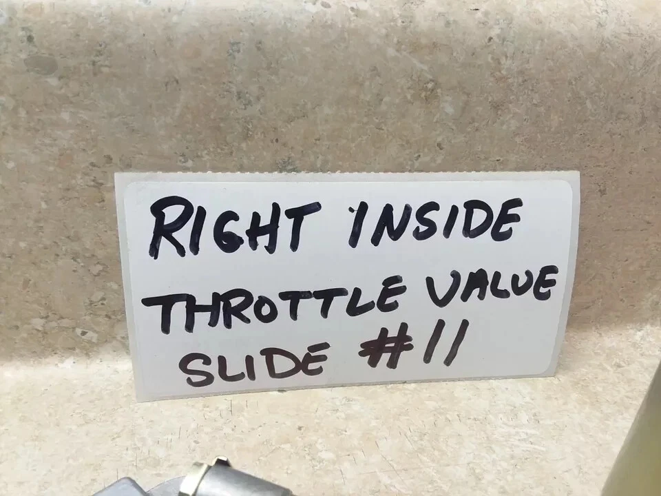 Válvula de acelerador interior derecho Kawasaki Z1 900 Z1-B 1975 de colección #11 PJ-13 Foto 2 de 4