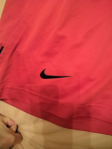 Player Worn Nike Ohio State Buckeyes Football RED On-Field Practice Shorts LARGE - Picture 2 of 9