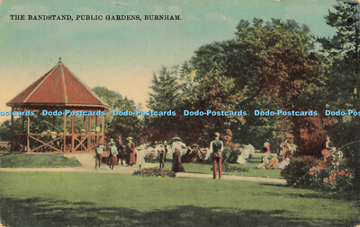 R561871 Burnham The Bandstand Public Gardens 1926