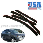 US IN-CHANNEL Window Visors Sun Rain Vent Guards for Nissan Rogue 2014 2015-2020