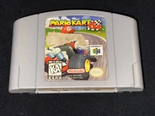 Mario Kart 64 (Nintendo 64, 1997) Cleaned / Tested / Authentic N64
