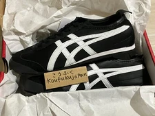 Onitsuka Tiger MEXICO 66 BLACK WHITE 1183C102 001 Authentic
