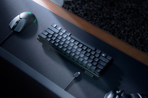 Razer Huntsman Mini klawiatura do gier optyczne fioletowe przełączniki RGB NO - Zdjęcie 4 z 4