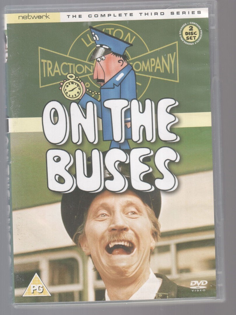 ON THE BUSES: COMPLETE THIRD SERIES DVD BOX SET  REG VARNEY COMEDY CLASSIC