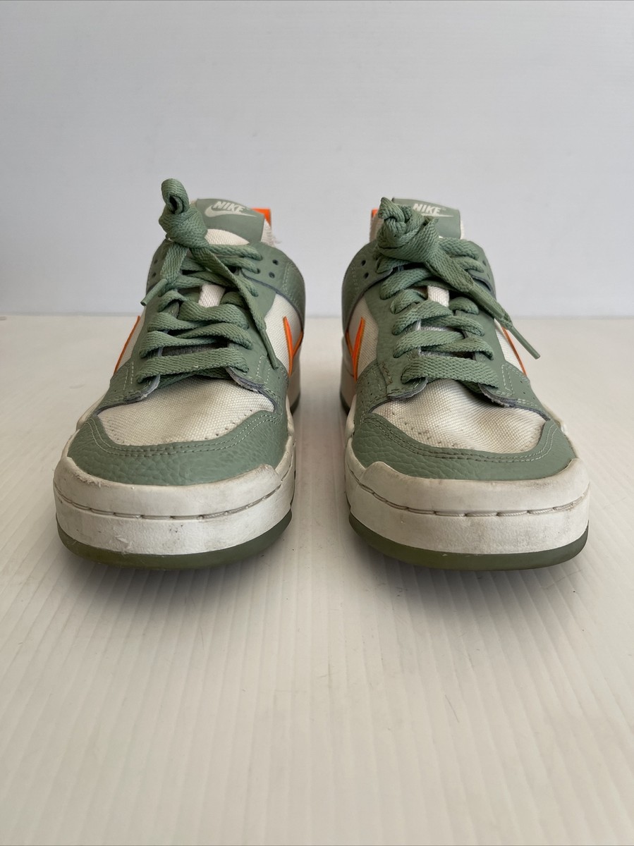 nike dunk low disrupt sea glass on feet