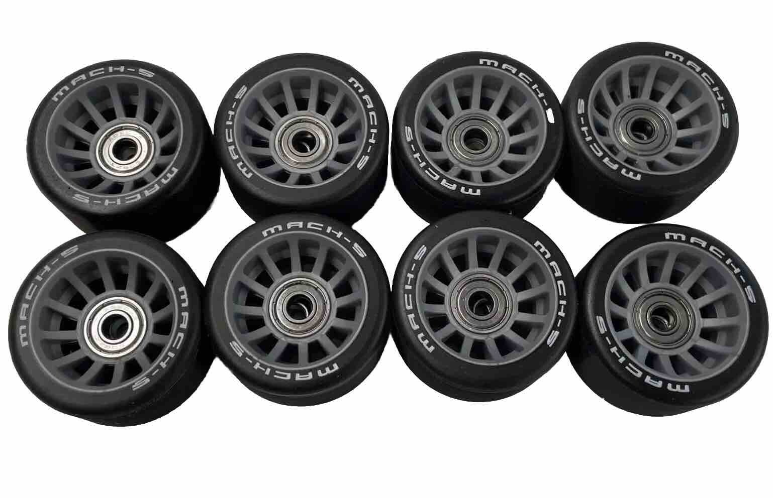 Mach 5 Speed Wheels with ABEC-3 Bearings 608zz / 63mm (8-pack)