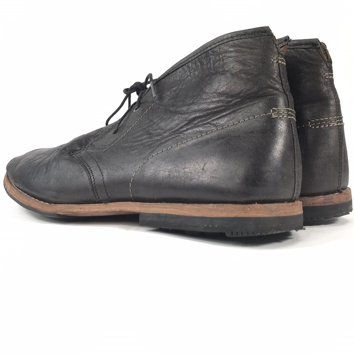 Timberland Men Wodehouse Chukka Boots Black Leather 12 Timberland Boot Company Boots Mens 12 Black Leather Chukka  main image 2