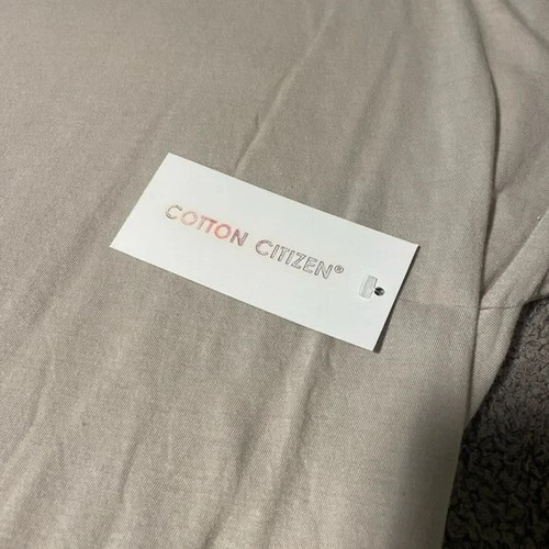 Cotton Citizen Women's Gray Stretch Crew Neck Long Sleeve T-Shirt Size Large NWT - Picture 4 of 9