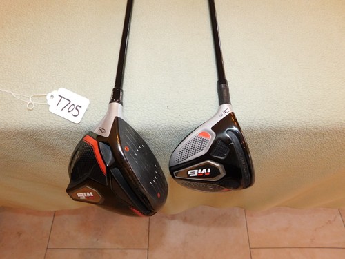 LEFT HANDED Taylor Made M6 Graphite Shaft 5R Flex 10.5* Driver & 15* 3 Wood T705 - Picture 2 of 5