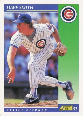 Score 1992 Score #98 Dave Smith Near Mint or Better