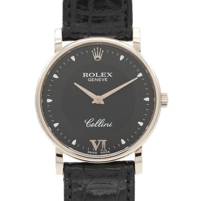 Authentic [Unserviced - Value Price] Rolex Cellini WG 5115/9 WG Manual Windi...