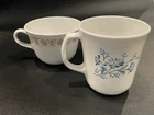 Vintage Corning Corelle Gold & Colonial Mist (12) Coffee/Tea Cups. NICE