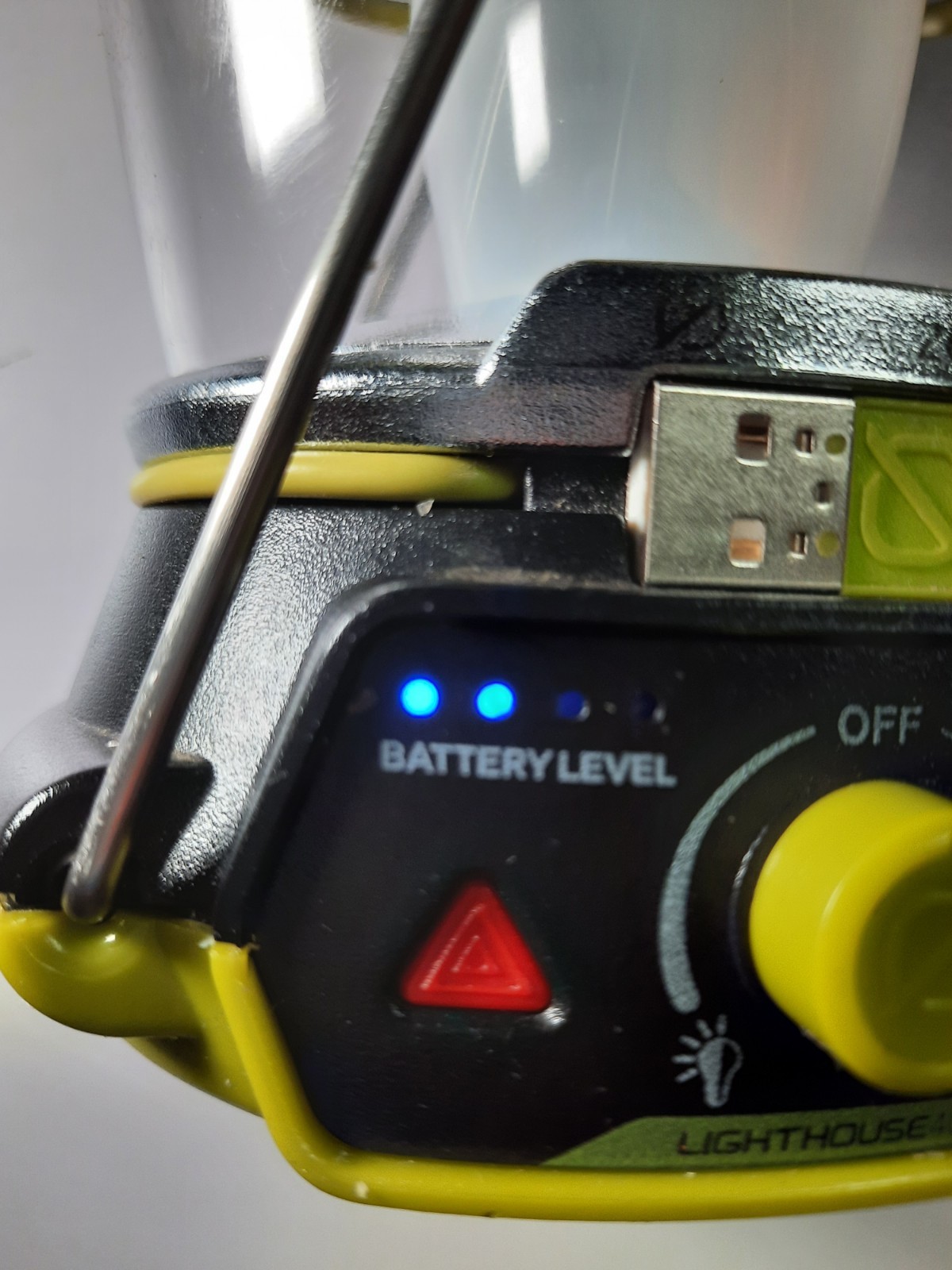 Goal Zero Lighthouse 400 Lantern & USB Power Hub Color: Black/Green