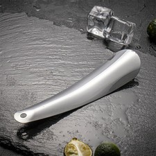 Small Shoe Horn Lifter Stainless Metal Shoehorn Portable Lazy Helper Tools