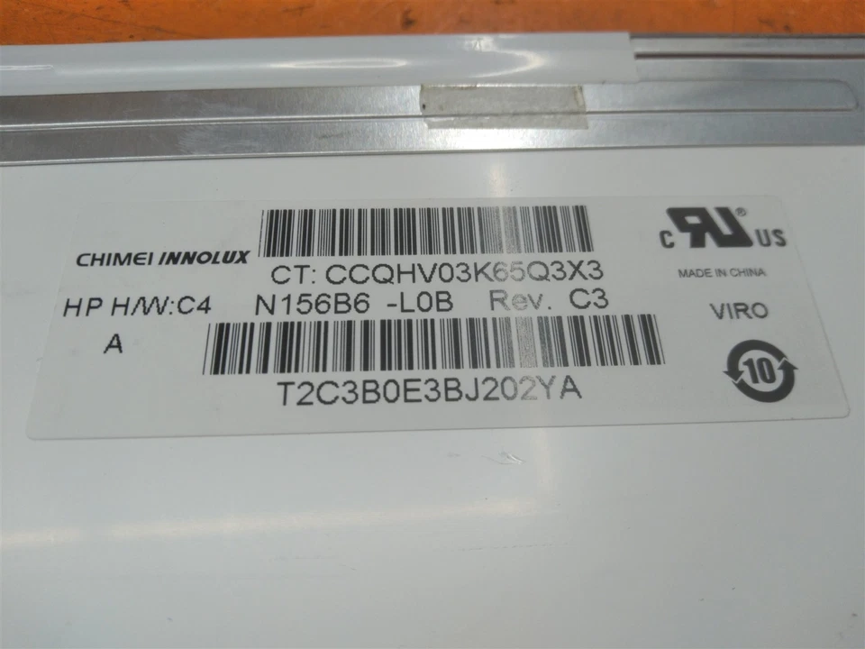 ⭐️⭐️⭐️⭐️⭐️ Panel Pantalla LCD Portátil Chimei N156B6-L0B 15.6" Brillante  Foto 3 de 3