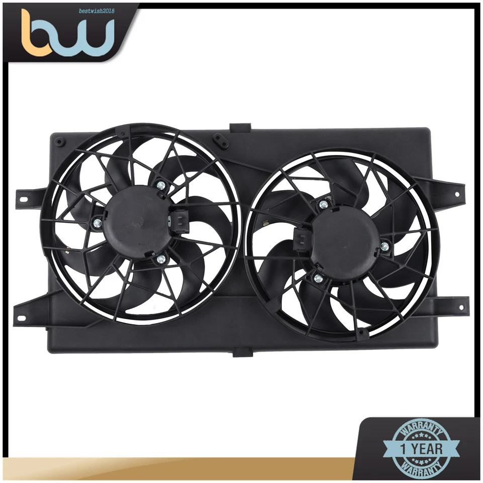 Conjunto de ventilador de refrigeración del radiador para Chrysler Sebring 2001 2002 2003 2004-2006 Foto 3 de 4