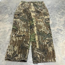 Vintage Realtree Camo Cargo Pants Mens Size 34x32 Deer Hunting Y2K Camouflage