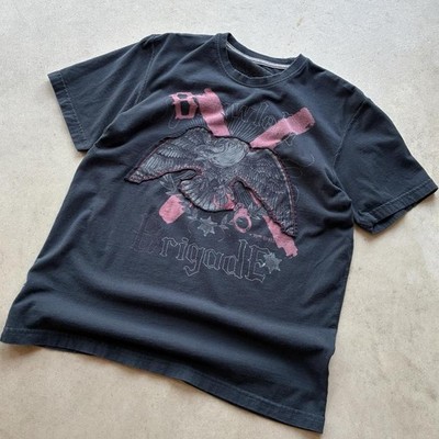 Marc Ecko Men's Size L VTG 2000s Y2K Brawler Brigade Cut And Sew Shirt 