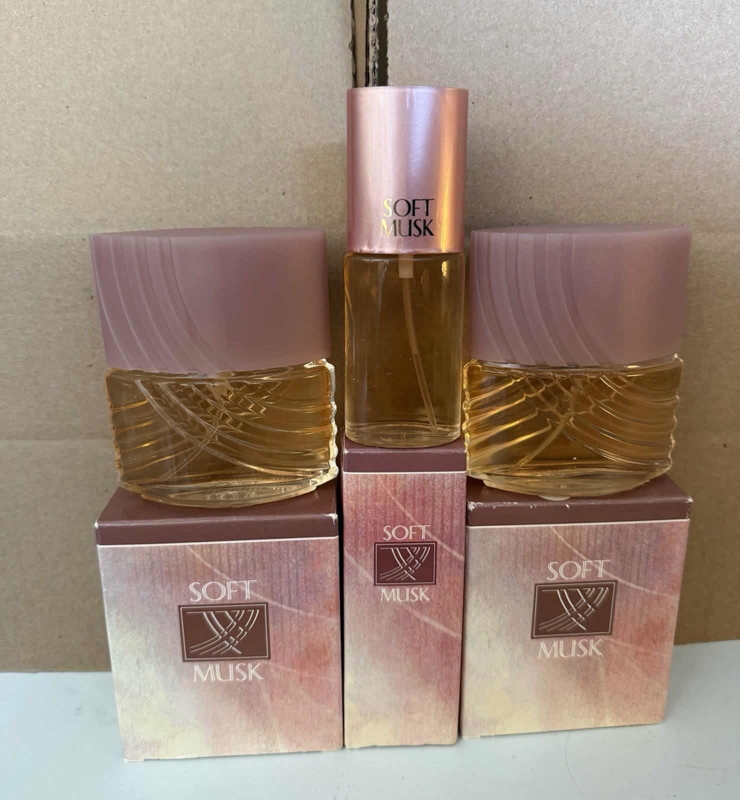 Avon SOFT MUSK cologne PERFUME Spray 3-pack classic collection Various Sizes