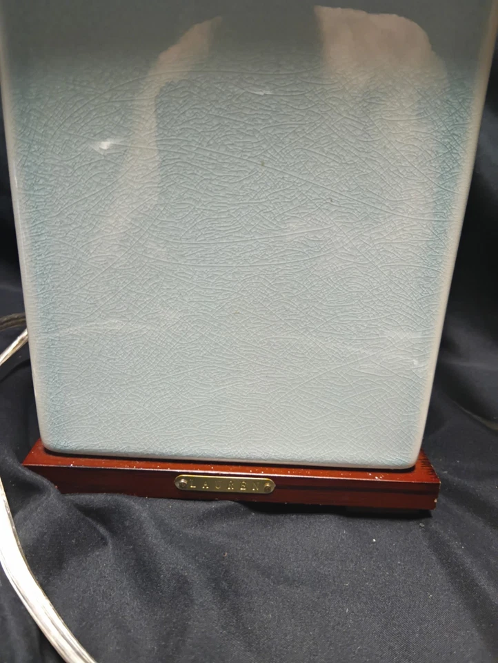 Ralph Lorenzo Lamp Green Blue - Image 2 of 4