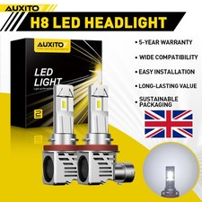 2X H8 H9 H11 LED Car Headlight Headlamp Kit Canbus Error Free 6500K White Bulbs