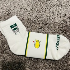 2026 Masters White Socks with Masters Logo Chair. ANGC Augusta National