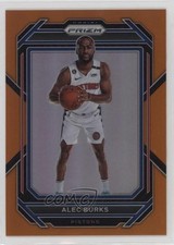 2022-23 Panini Prizm Orange Prizm 32/49 Alec Burks #91 0c6