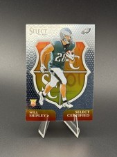 2024 Panini Select - Select Certified Rookies Will Shipley #20 (RC)